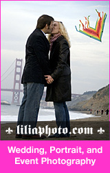 LiliaPhoto.com, wedding, portrait and event photography in San Francisco and beyond