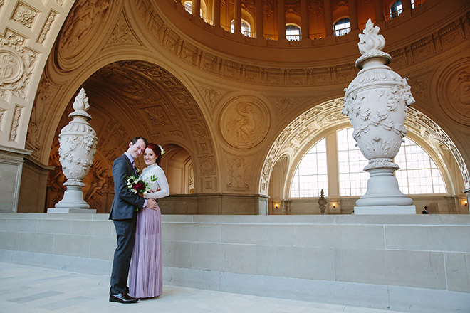 San Francisco City Hall wedding photography