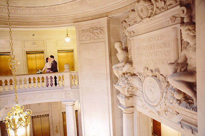 San Francisco City Hall wedding photography