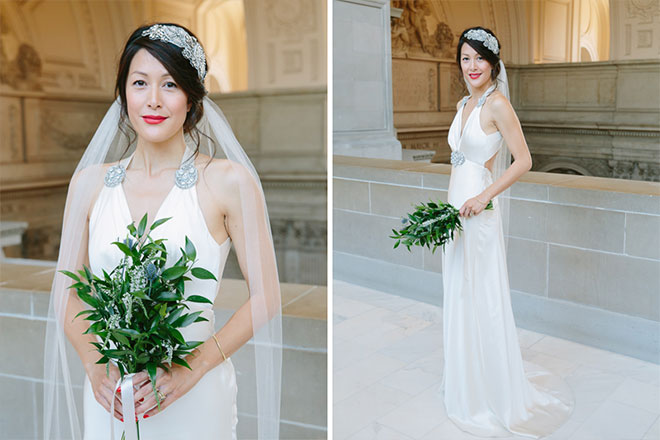 San Francisco City Hall wedding, Bridal portraits