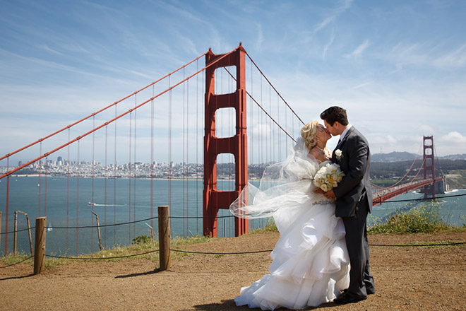 Golden Gate Bride wedding